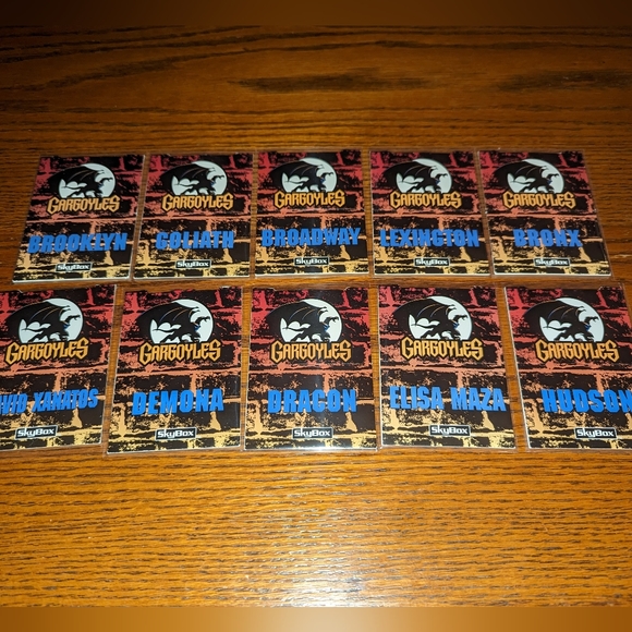 Gargoyles 10 Pop Up Trading Card 🔥 1995 Skybox P1 - P10 🔥 Disney - Picture 9 of 10
